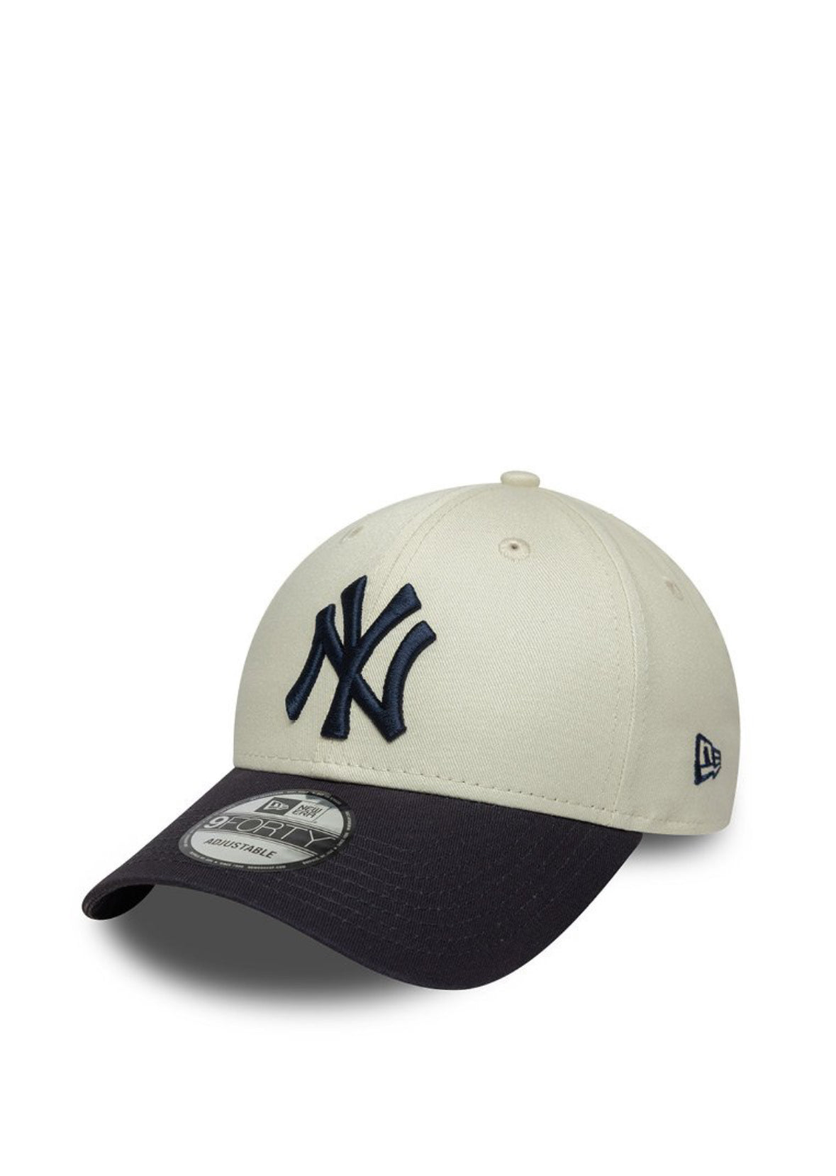 Cappello New Era bicolor panna/blu