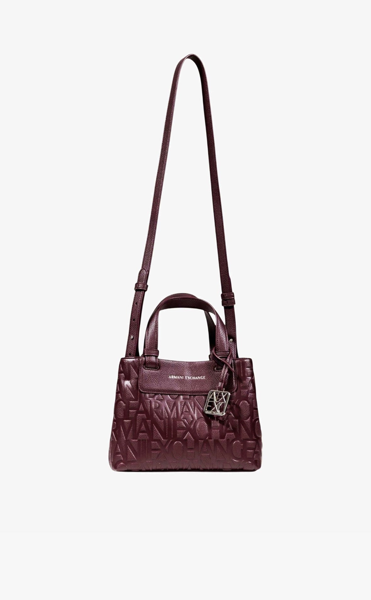 Borsetta Armani color Vino