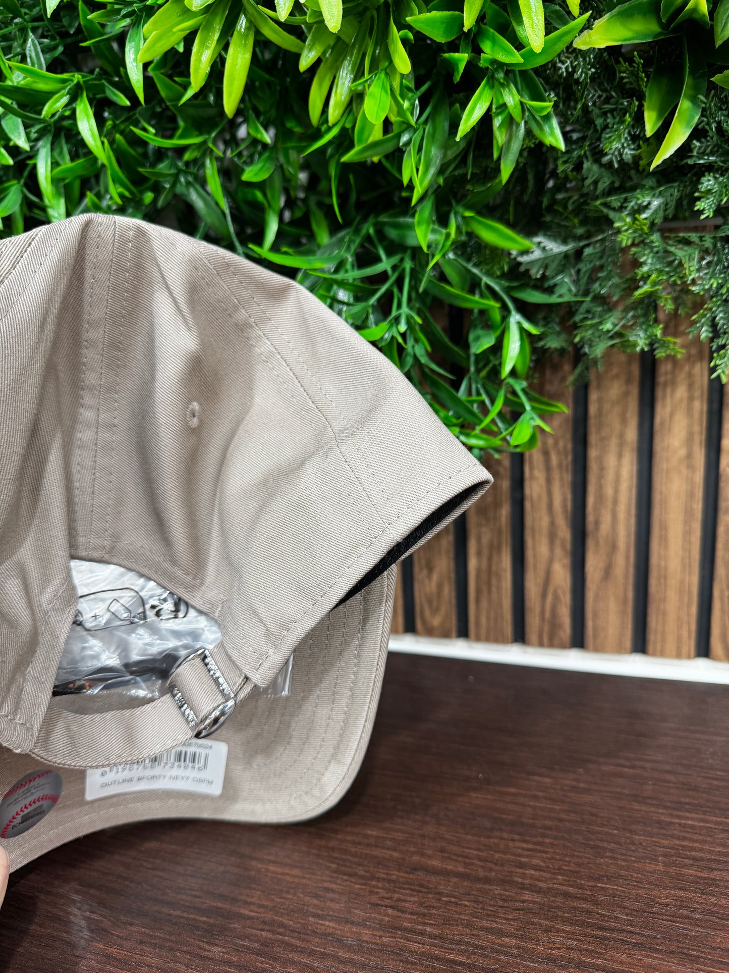 Cappello New Era beige ombra bianca