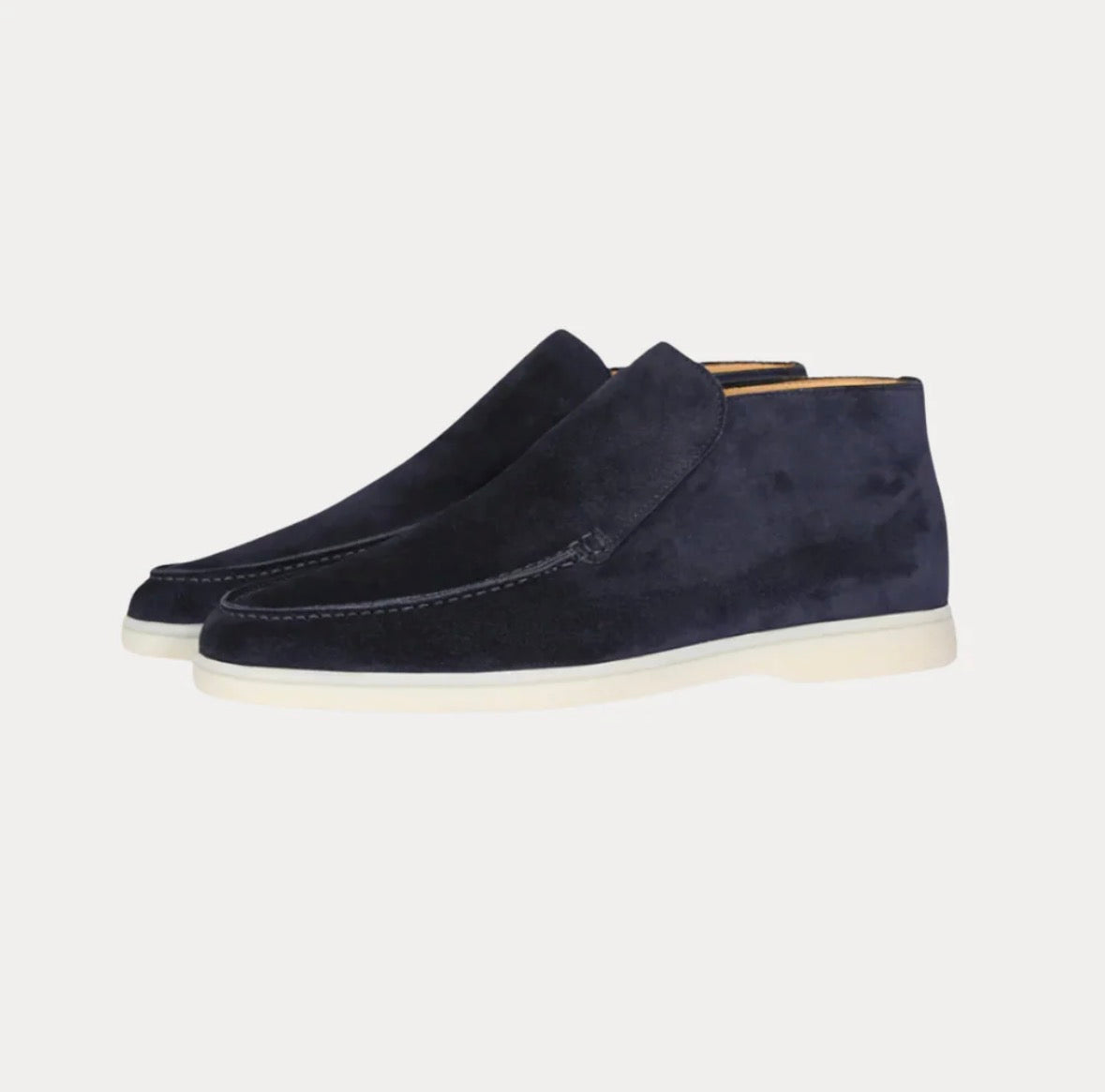 Mocassino mod. Loro.P high Blu