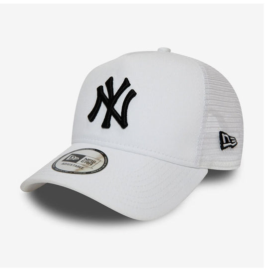 Cappello New Era bianco con rete