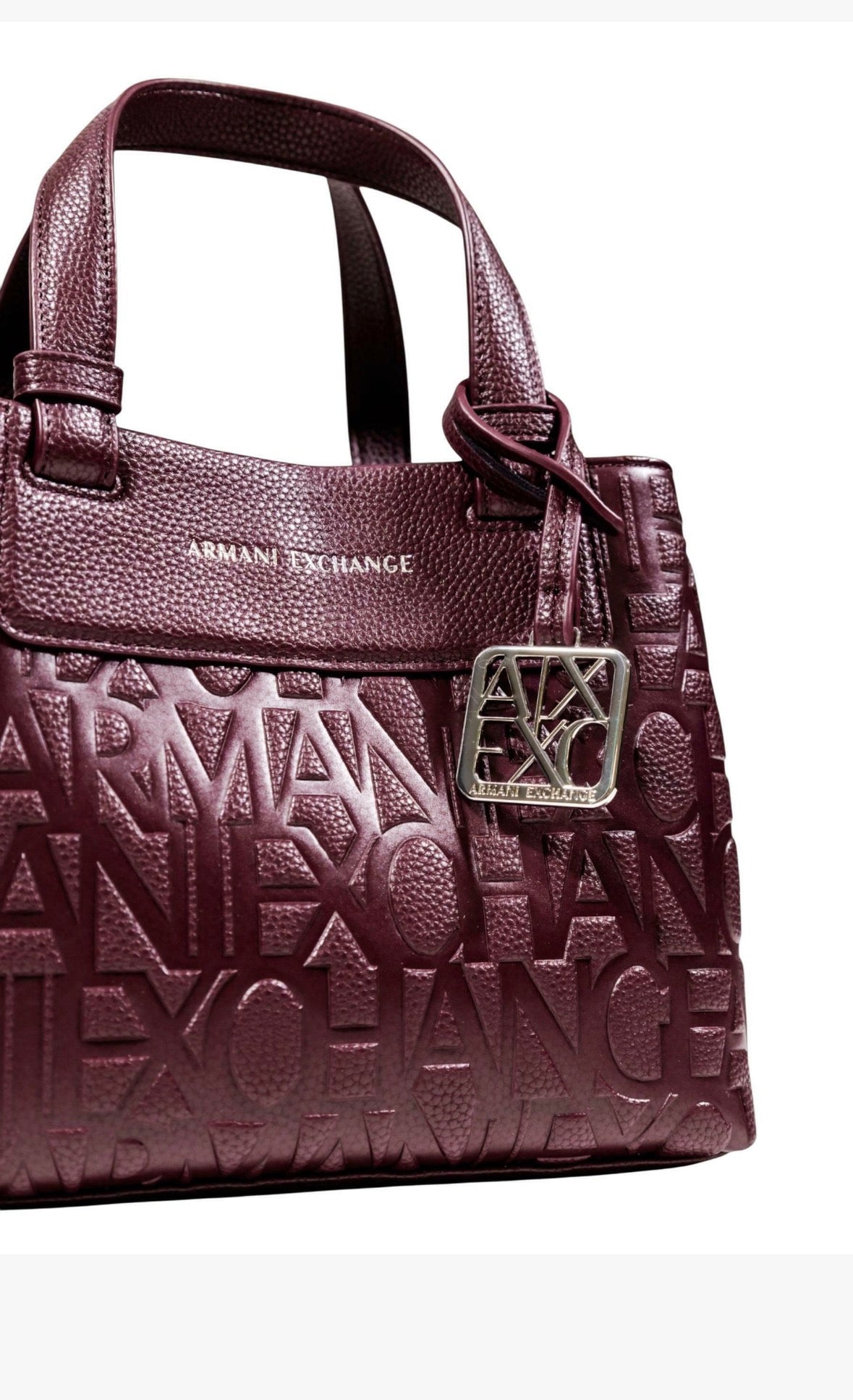 Borsetta Armani color Vino