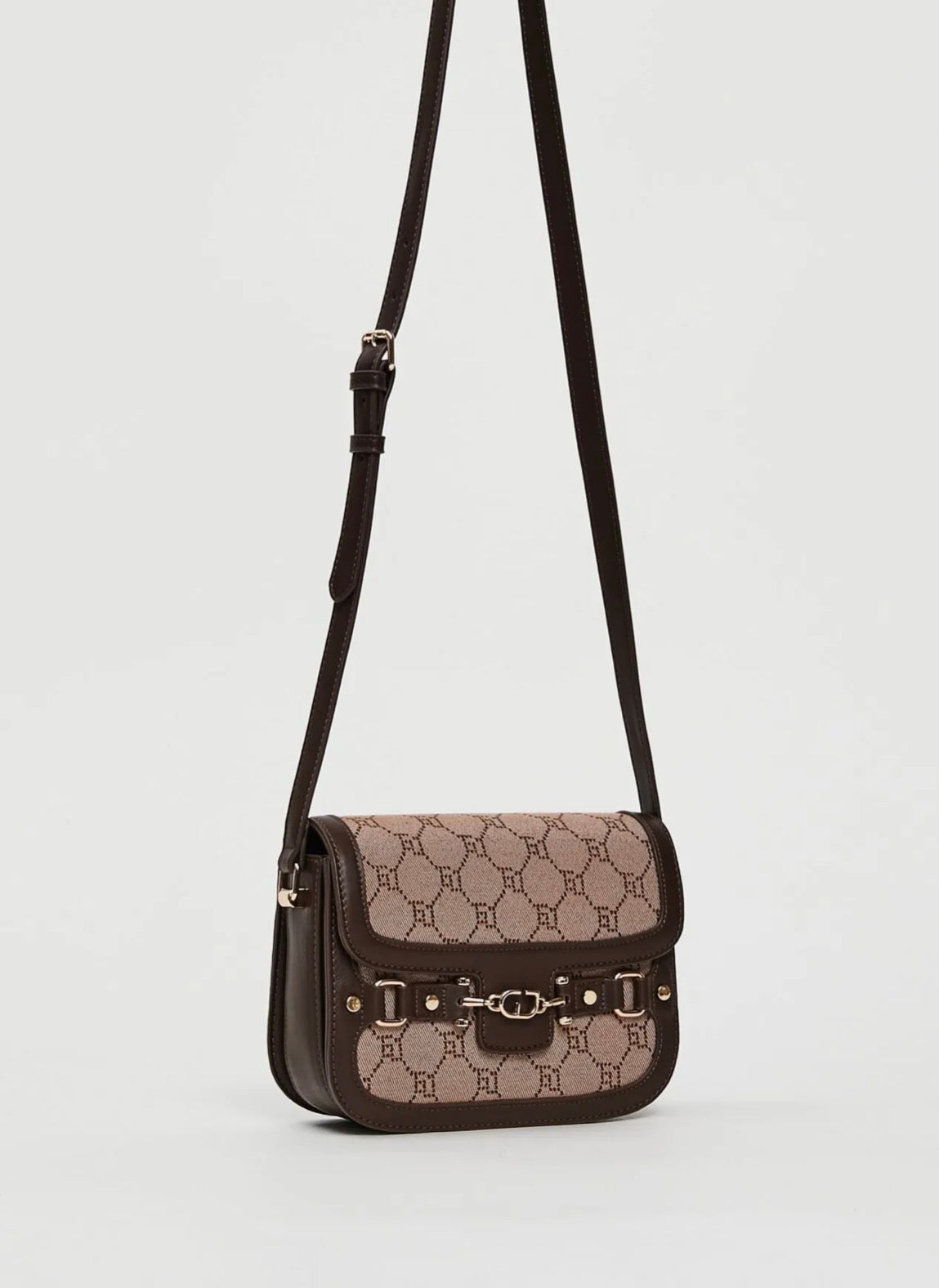 Borsetta Gaudi marrone monogram