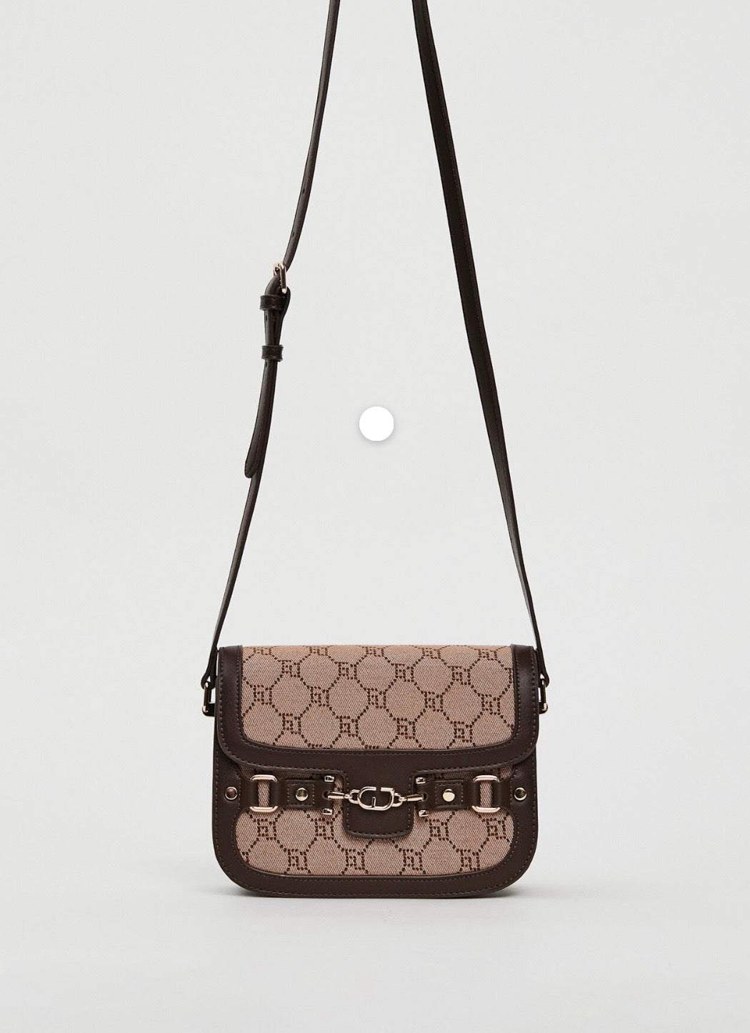 Borsetta Gaudi marrone monogram