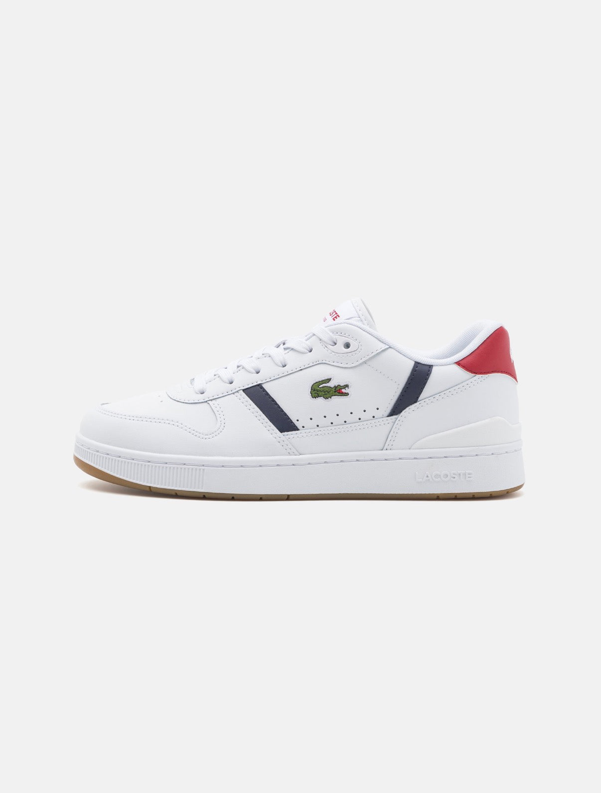 Lacoste T-clip wht/nvy/red