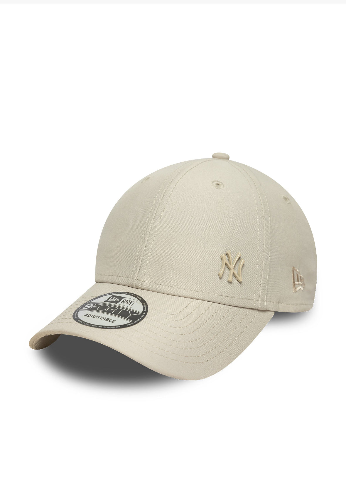 Cappello New Era beige logo piccolo