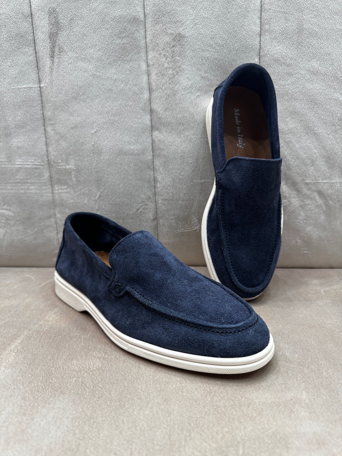 Mocassino mod. LoroPiana blu