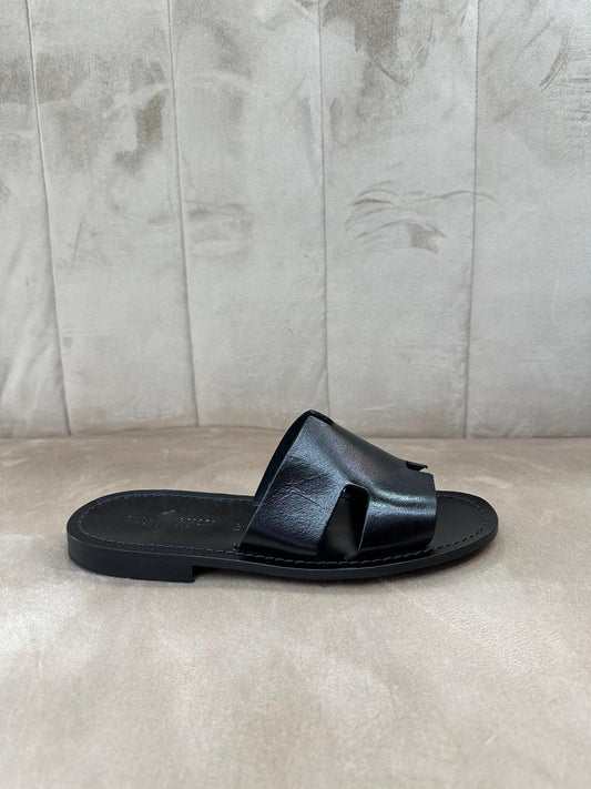 Ciabatta uomo mod.Hèrmes black