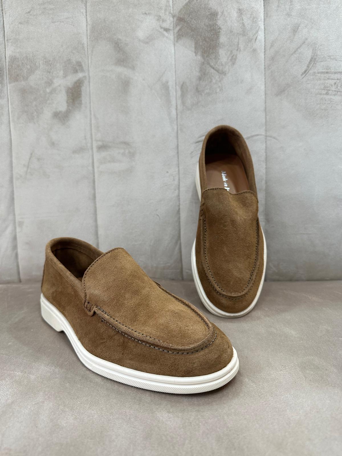 Mocassino mod. LoroPiana cuoio