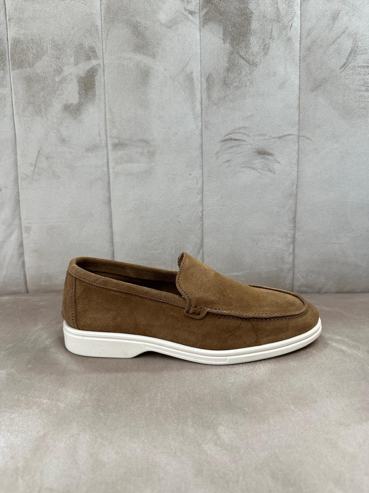 Mocassino mod. LoroPiana cuoio