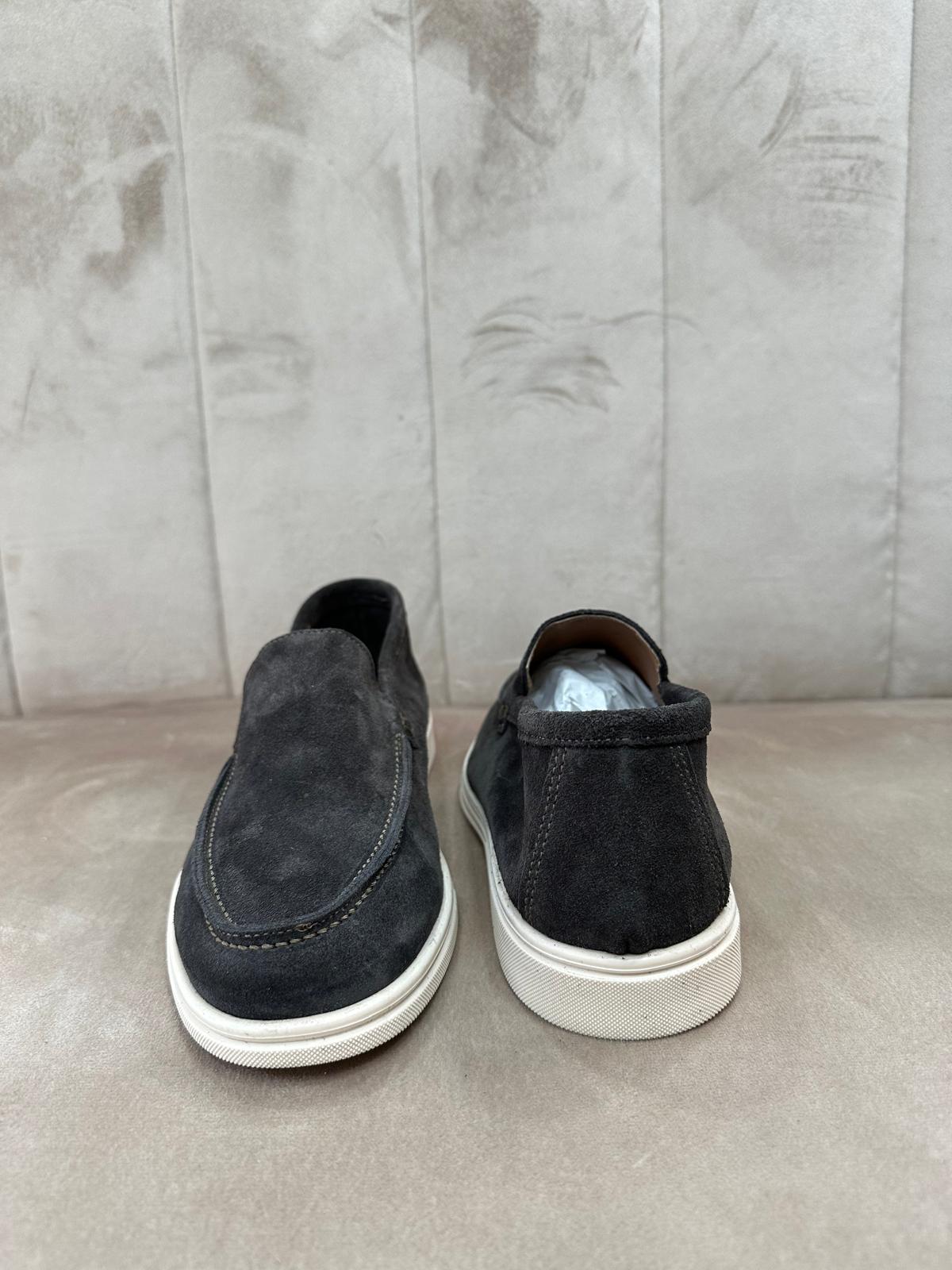 Mocassino mod. LoroPiana testa di moro (marrone scuro)