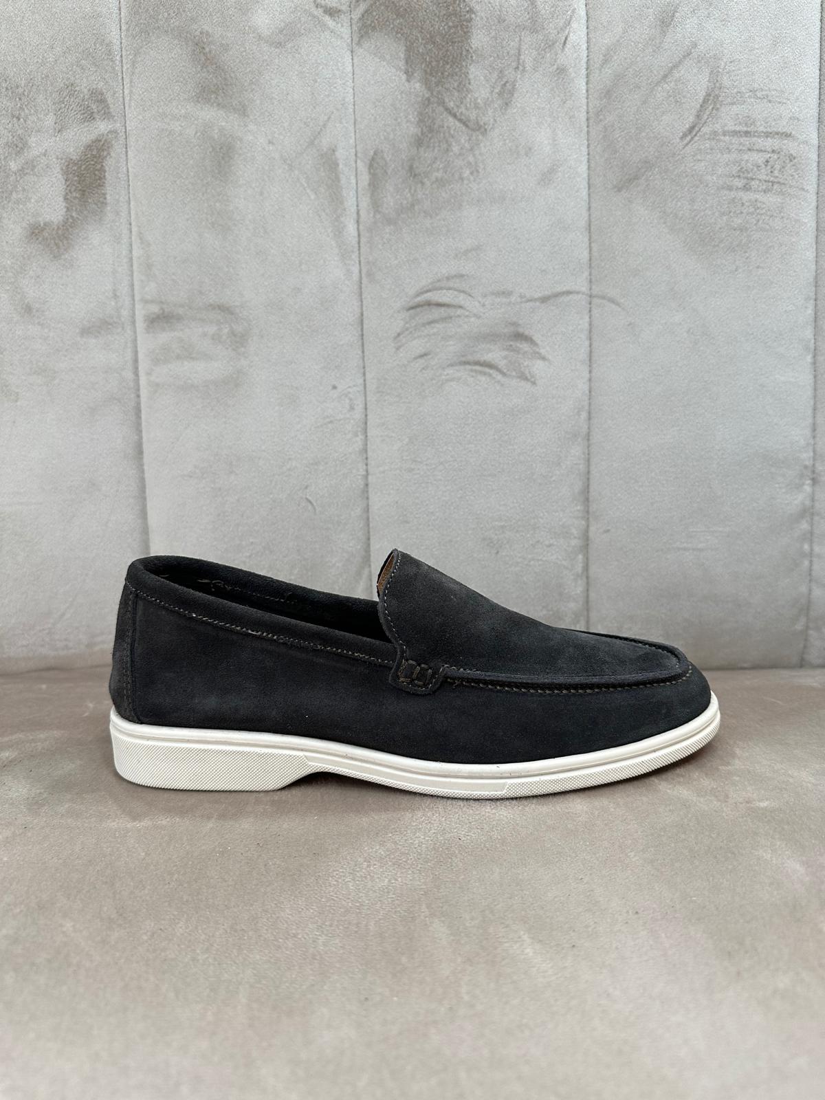 Mocassino mod. LoroPiana testa di moro (marrone scuro)