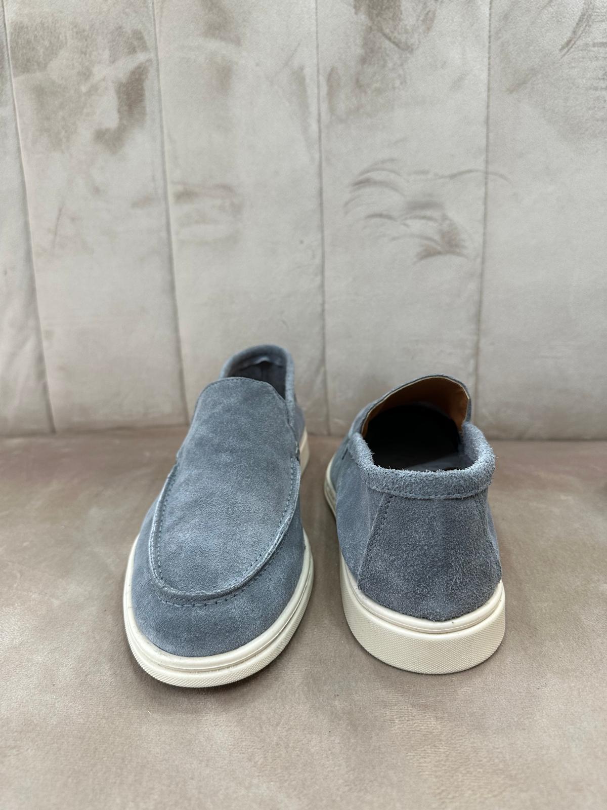 Mocassino mod. LoroPiana grigio