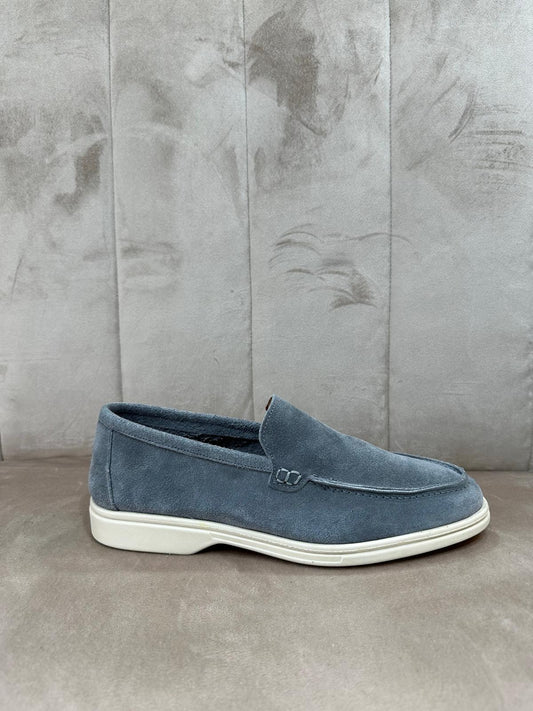 Mocassino mod. LoroPiana grigio