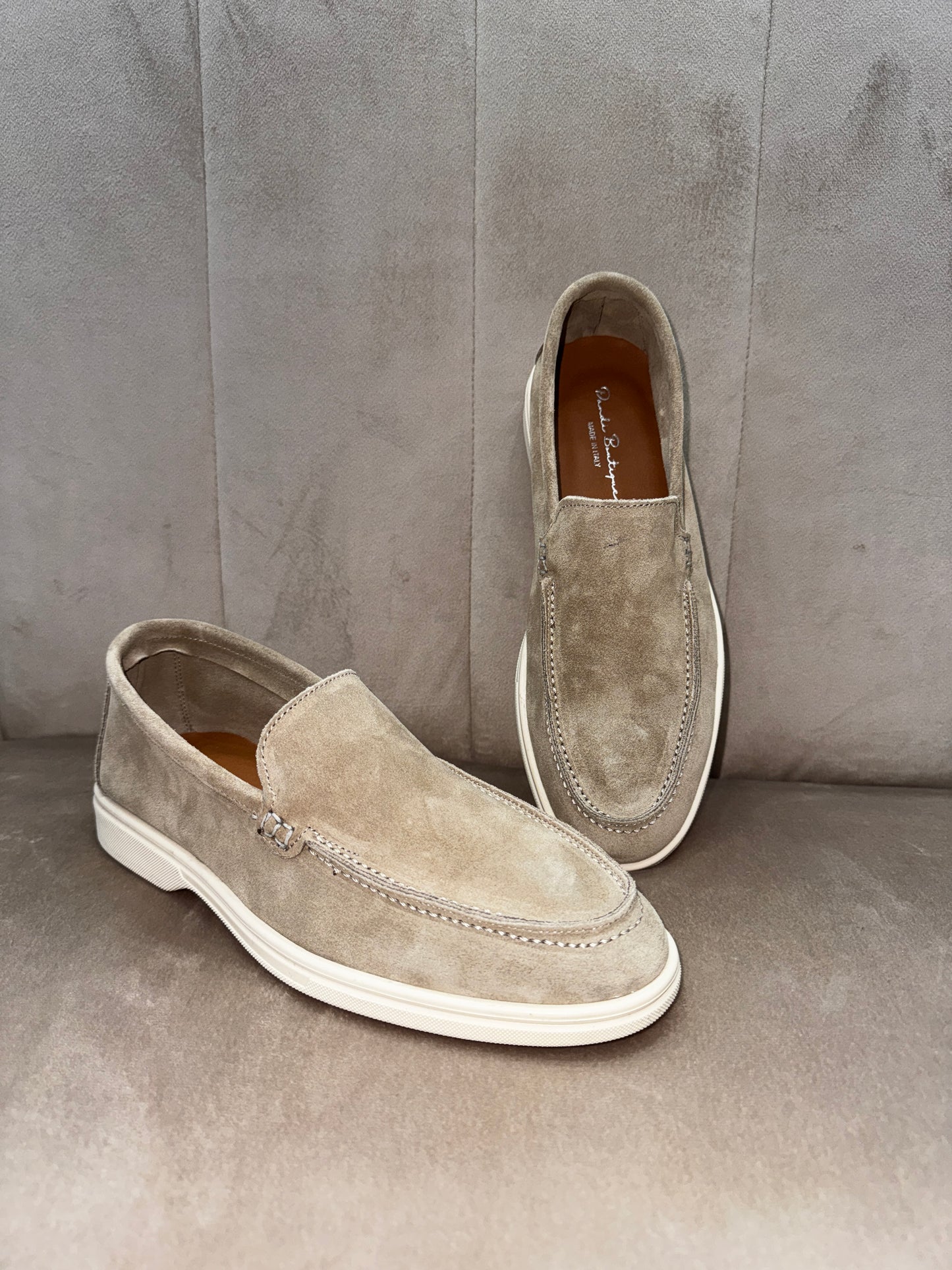 Mocassino mod. LoroPiana beige