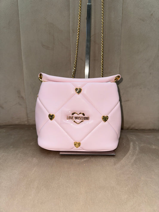 Borsetta sacchetto Moschino pink
