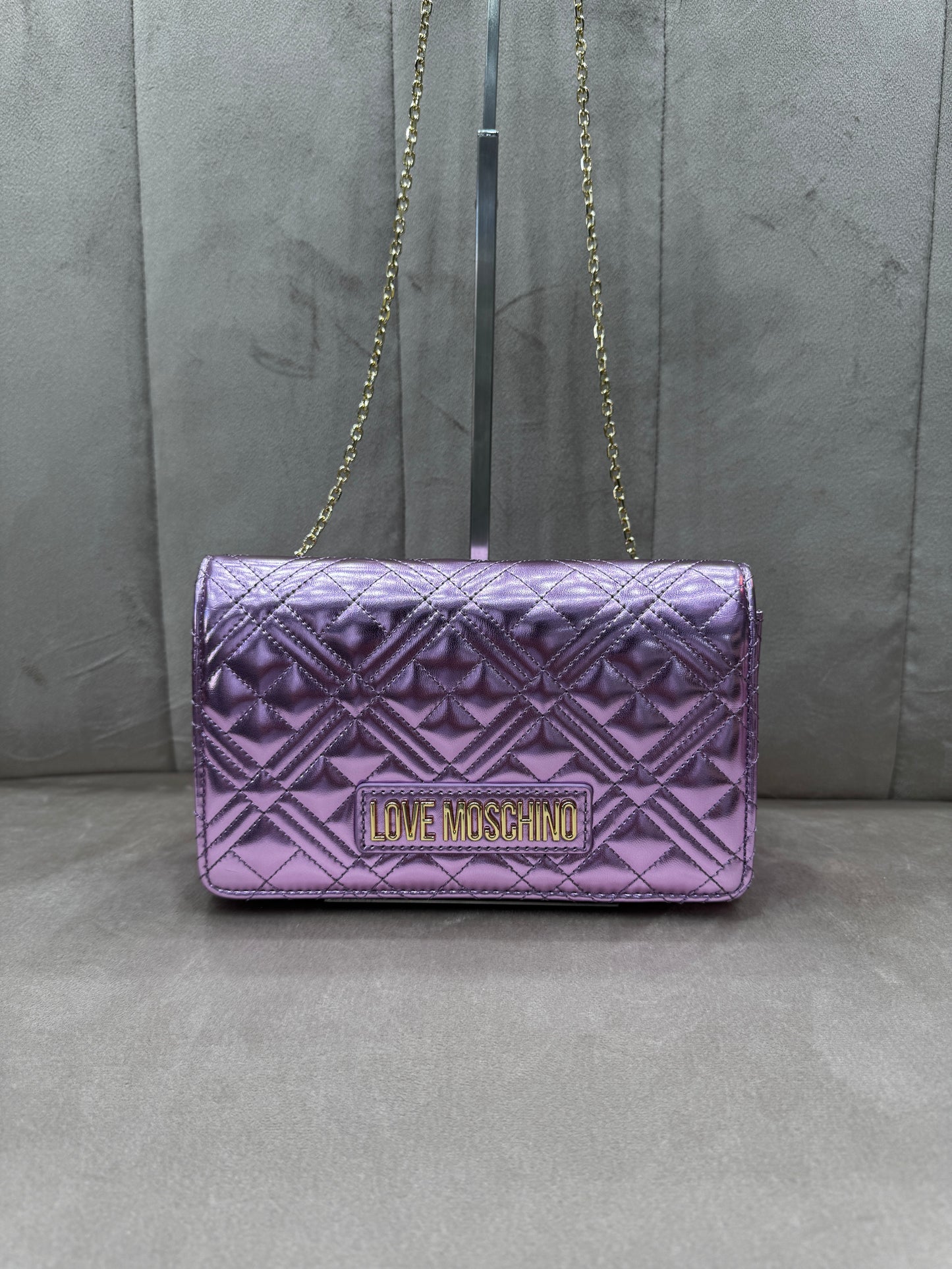 Borsa Moschino fuxia