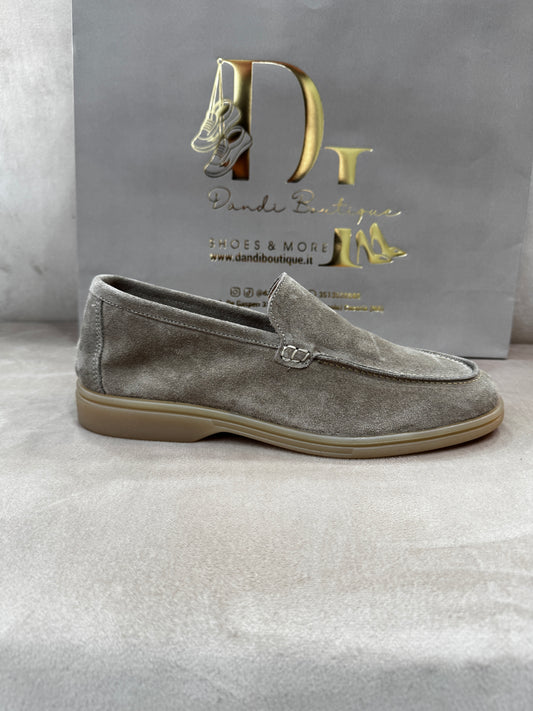 Mocassino mod.LoroPiana aut/inv Taupe