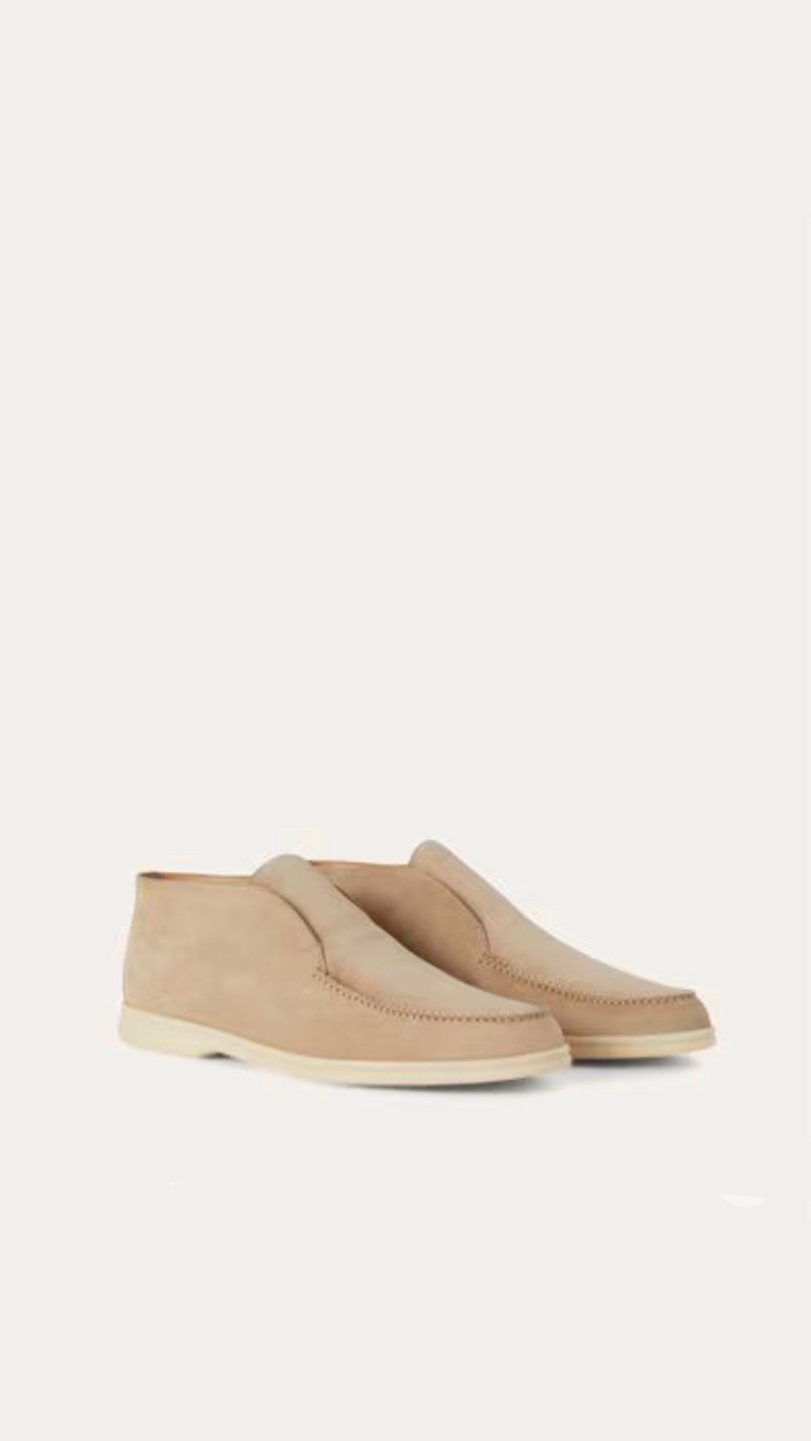 Mocassino mod. Loro.P high tortora