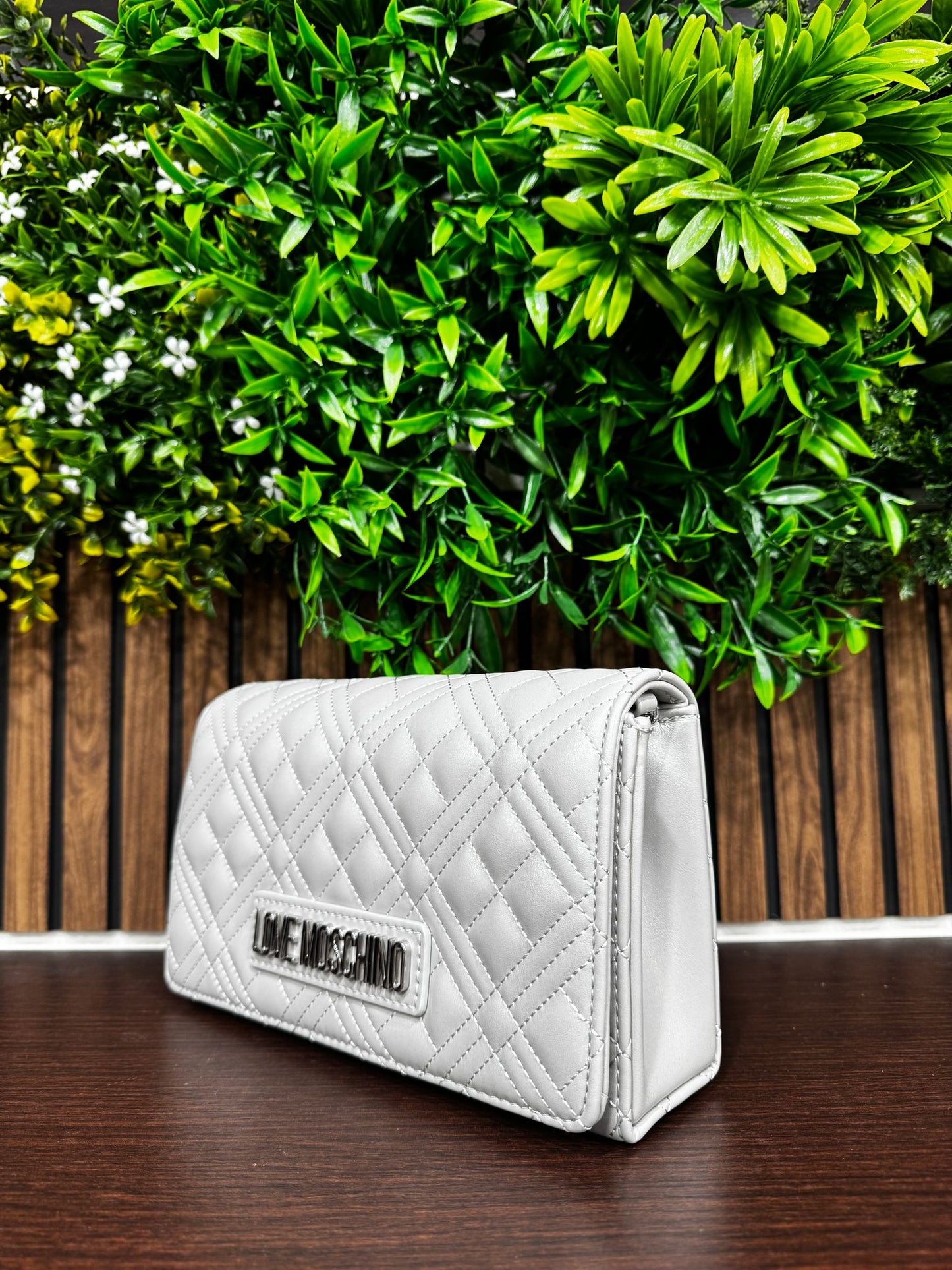 Borsa Moschino Silver